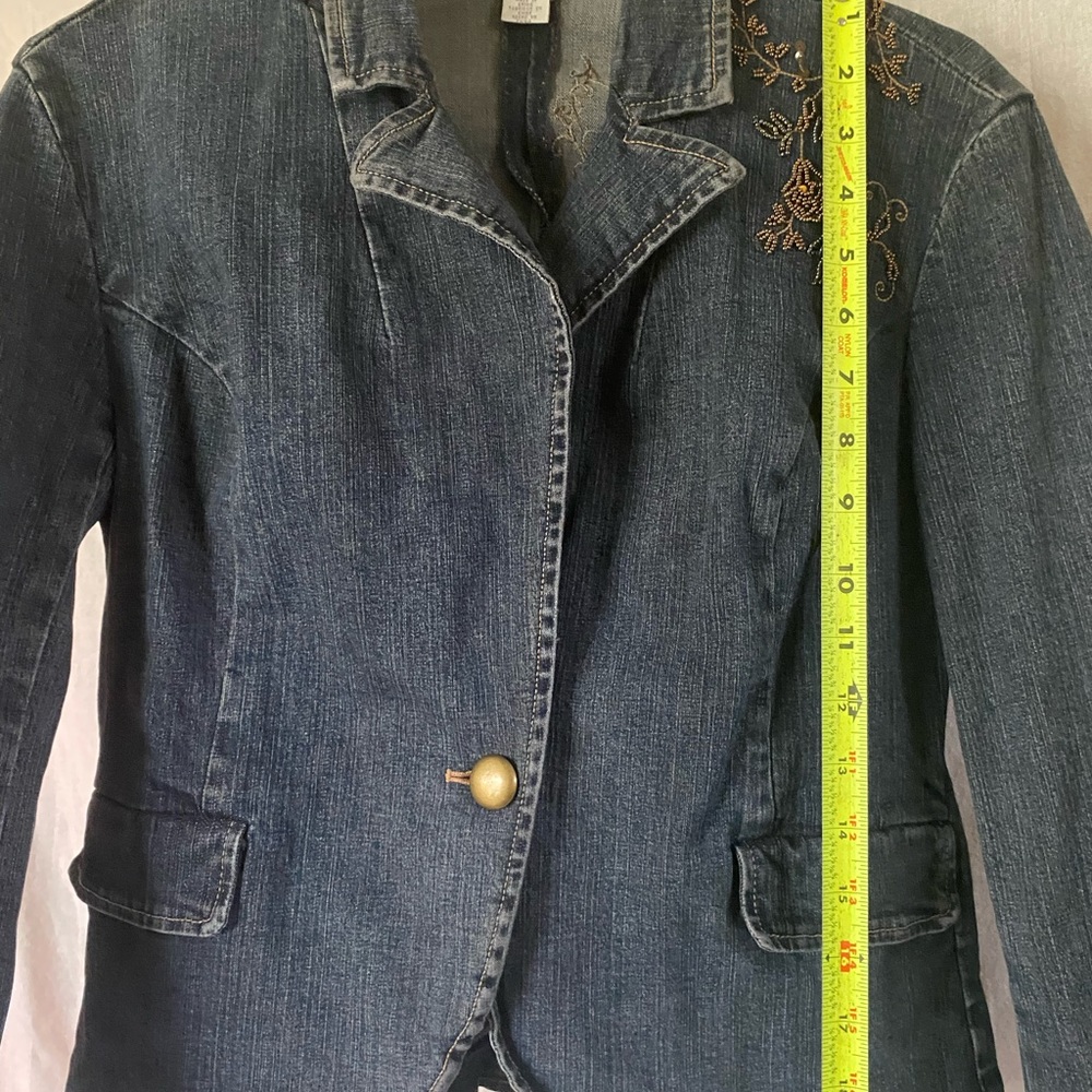 Beaded Jean Jacket - Picture 8 of 8